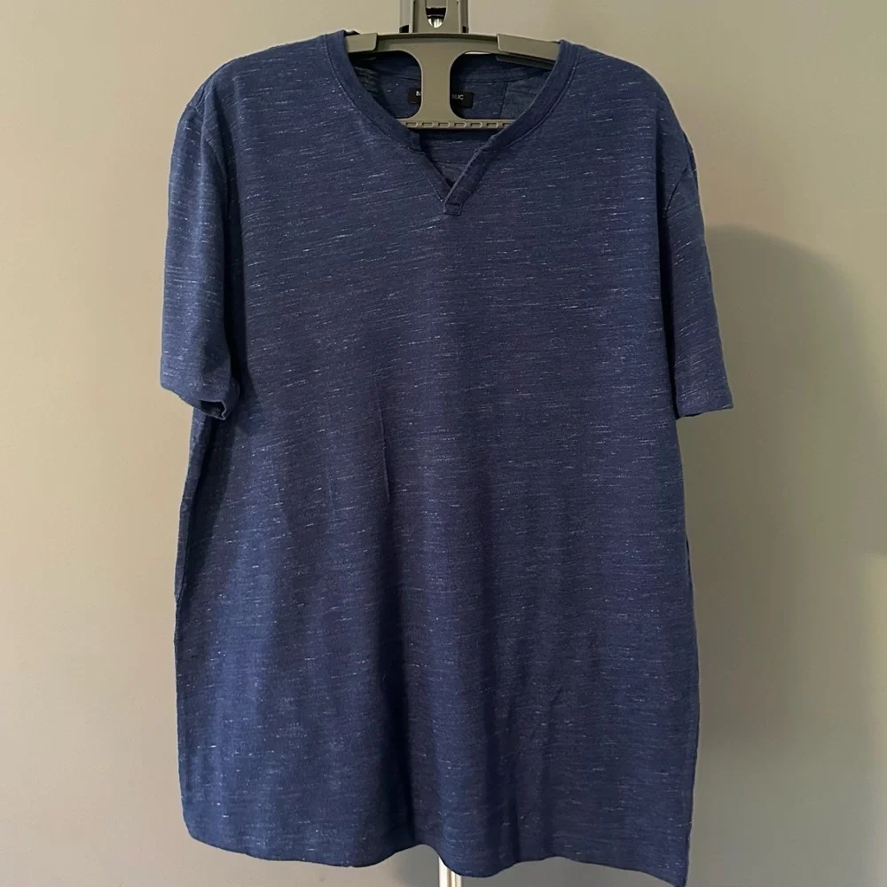 Banana Republic Heathered blue Shirt